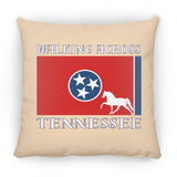 Walking Across Tennessee (Pleasure) ZP16 Medium Square Pillow