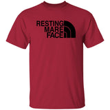 RESTING MARE FACE(black) G500 5.3 oz. T-Shirt