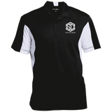 SUGAR CREEK FARM LOGO ST655 Men's Colorblock Performance Polo