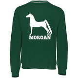 Morgan 698HBM Dri-Power Fleece Crewneck Sweatshirt