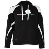 DISCOVERY PLACE LOGO 2023 DESIGN 1 229546 Athletic Colorblock Fleece Hoodie