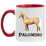PALOMINO STYLE 1 4HORSE AM11OZ 11 oz. Accent Mug