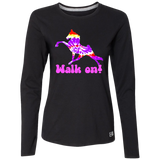 TIE DYE WALK ON 64LTTX Ladies’ Essential Dri-Power Long Sleeve Tee