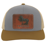 FRIESIAN ON LEATHER 104C Trucker Snap Back - Patch