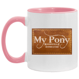 MY PONY NASHVILLE BRAND AM11OZ 11oz Accent Mug
