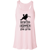 HAPPILY EVER AFTER (TWH Performance) Blk B8800 Flowy Racerback Tank