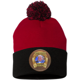 JACK HEFFINGTON (Legends Series) HAT SP15 Pom Pom Knit Cap - Patch