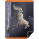 PALOMINO HORSE 1 BSHL Premium Black Sherpa Blanket 60x80