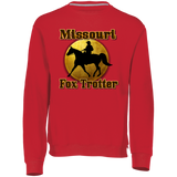 MISSOURI FOX TROTTER 1 698HBM Dri-Power Fleece Crewneck Sweatshirt