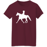Missouri Fox Trotter LADY FINAL ART WHITE G500L Ladies' 5.3 oz. T-Shirt