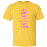 REAL DADS BUY PONIES (pink) G500 5.3 oz. T-Shirt