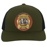SARAH COFFEE BURKS (TWH LEGENDS) HAT 104C Trucker Snap Back - Patch