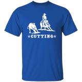 CUTTING STYLE 1 (white) 4HORSE G500 5.3 oz. T-Shirt