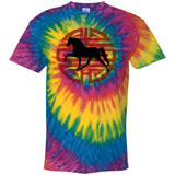 TWH PLEASURE JAPANESE ART CD100 100% Cotton Tie Dye T-Shirt