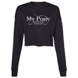 MY PONY NASHVILLE B7503 Ladies' Cropped Fleece Crew