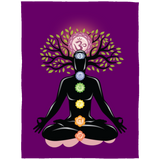 CHAKRAS PLUSH BLANKET (12 STYLES AND SIZES)