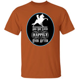 SHE LIVED HAPPY EVERY AFTER TWH PERFORMANCE G500 5.3 oz. T-Shirt