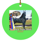 WGC THE BLACK NIGHT SHADE SUBORNC Circle Ornament