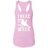 FREAK OF THE WEEK (WHITE) NL1533 Ladies Ideal Racerback Tank