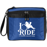 I RIDE A WALKING HORSE B (WHITE) BG513 12-Pack Cooler