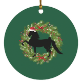 American Saddlebred (Christmas) SUBORNC Circle Ornament