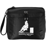 BARREL RACING STYLE 1 (WHITE) 4HORSE BG513 12-Pack Cooler