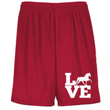 Love (TWH Pleasure) 1851 Youth Moisture-Wicking Mesh Shorts
