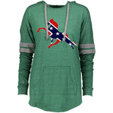 Rebel on the Rail Tennessee Walking Horse Performance 229390 Ladies Hooded Low Key Pullover