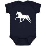 Tennessee Walking Horse (Pleasure) 4424 Infant Fine Jersey Bodysuit