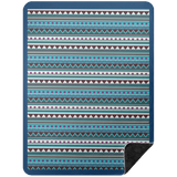 AZTEC 2 BSHL Premium Black Sherpa Blanket 60x80