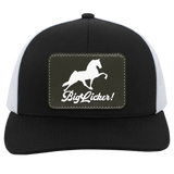 BIG LICKER PATCH HATTRUCKER HAT ( THREE SHAPES-12 COLORS AND STYLES)