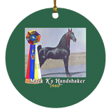 WGC MACK K'S HANDSHAKER SUBORNC Circle Ornament