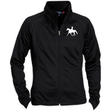 Missouri Fox Trotter LADY FINAL ART WHITE LST90 Ladies' Raglan Sleeve Warmup Jacket