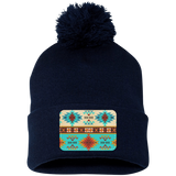 DUTTON RANCH 1 SP15 Pom Pom Knit Cap - Patch