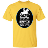 SHE LIVED HAPPY EVERY AFTER TWH PLEASURE G500 5.3 oz. T-Shirt