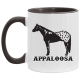 APPALOOSA ART TUMBLER 4HORSE AM11OZ 11 oz. Accent Mug