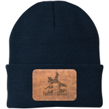 TURNIN AND BURNIN ON LEATHER CP90 Knit Cap - Patch