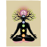 CHAKRAS PLUSH BLANKET (12 STYLES AND SIZES)