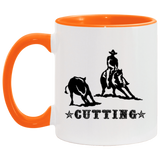 CUTTING STYLE 1 4HORSE AM11OZ 11 oz. Accent Mug