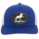 BIG LICKER PATCH HATTRUCKER HAT ( THREE SHAPES-12 COLORS AND STYLES)