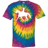 Missouri Fox Trotter LADY FINAL ART WHITE CD100 100% Cotton Tie Dye T-Shirt