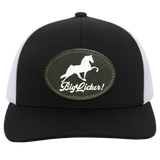 BIG LICKER PATCH HATTRUCKER HAT ( THREE SHAPES-12 COLORS AND STYLES)