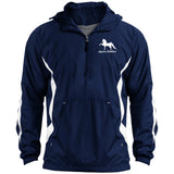 American Saddlebred 2 (white) JST63 Unisex Colorblock Raglan Anorak