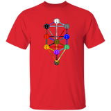KABBAHLAH TREE OF LIFE 4HORSE G500 5.3 oz. T-Shirt