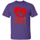 Horse Heart Happy Valentines G500 5.3 oz. T-Shirt