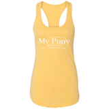 MY PONY NASHVILLE NL1533 Ladies Ideal Racerback Tank