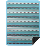 AZTEC 2 BSHL Premium Black Sherpa Blanket 60x80