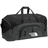 RESTING MARE FACE (white) BG99 Colorblock Sport Duffel