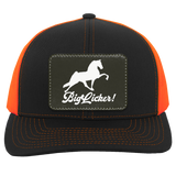 BIG LICKER PATCH HATTRUCKER HAT ( THREE SHAPES-12 COLORS AND STYLES)