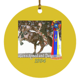 WGC GENS ARMED AND DANGEROUS SUBORNC Circle Ornament